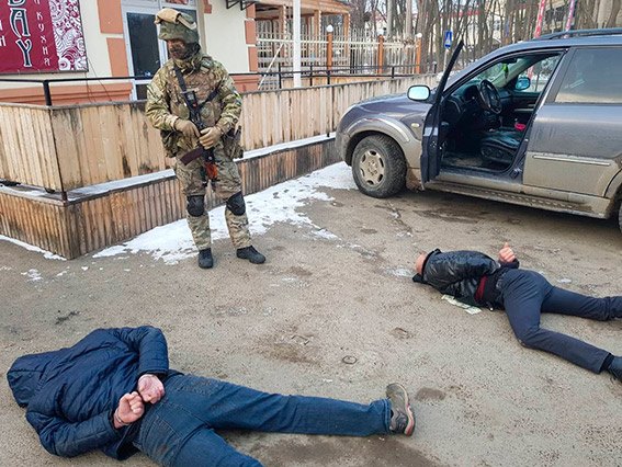 Затримання рекетирів