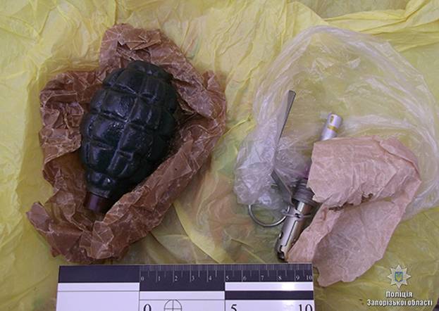 У Запорізькій області поліцейські вилучили наркотики та боєприпас