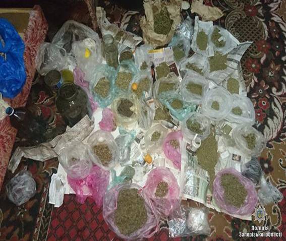 Поліцейські у Запоріжжі вилучили понад 7 кг наркотичного засобу