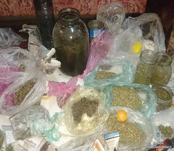 Поліцейські у Запоріжжі вилучили понад 7 кг наркотичного засобу