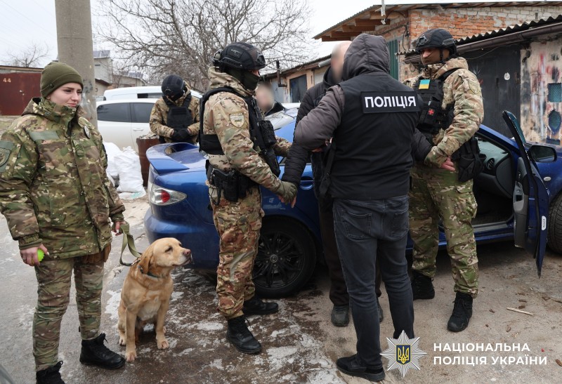 Поліцейські проводять заходи