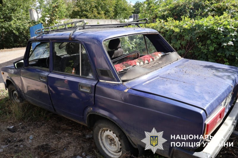 На фото автомобіль, який був угнаний.