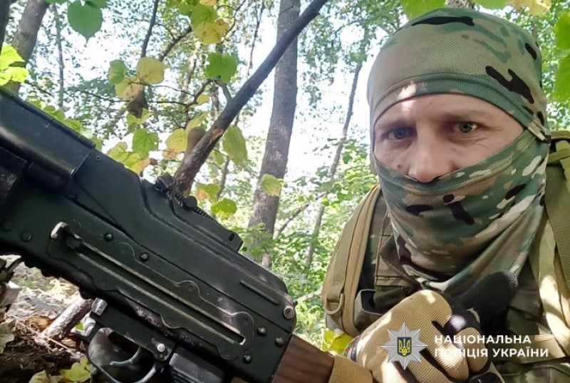 Полтавський поліцейський Олексій Сакало, який боронить Україну