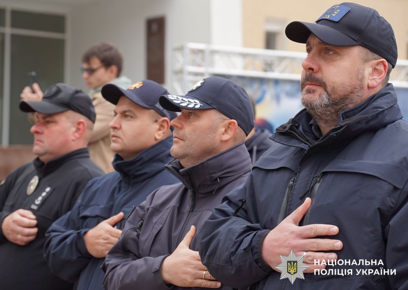 Євген Рогачов під час заходу з вшанування памяті загиблих воїнів