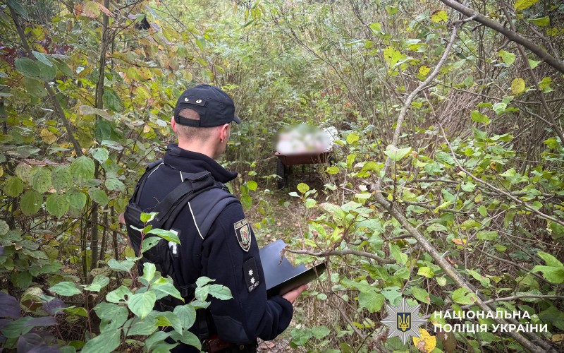 Слідчий поліції працює на місці події