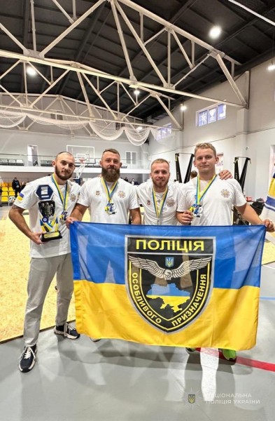 Спецпризначенці під час нагородження.