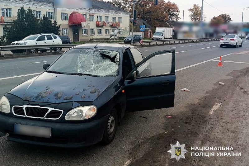 У ДТП в Полтавському районі постраждав пішохід: поліція встановлює обставини