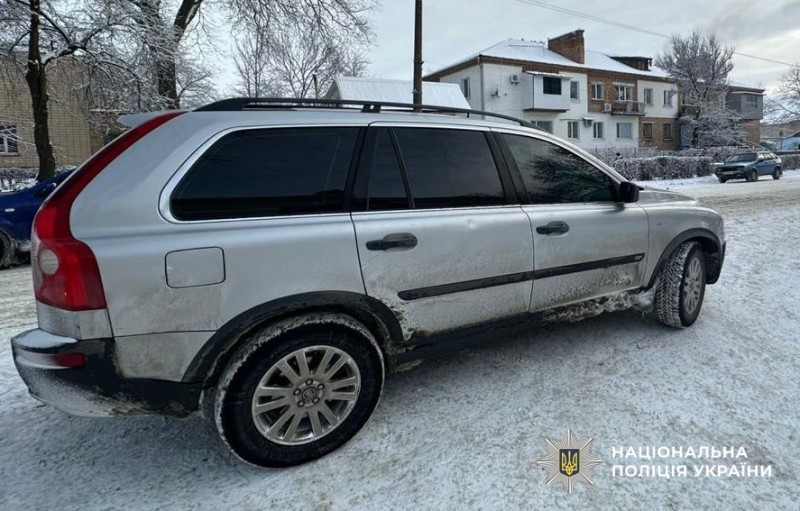 автомобіль на місці ДТП