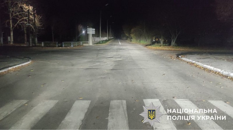 На фото участок дороги, де сталася ДТП.