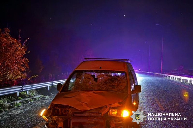 Автомобіль, який здійснив наїзд на пішохода