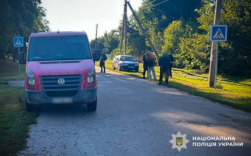 Місце скоєння ДТП у Теплівці
