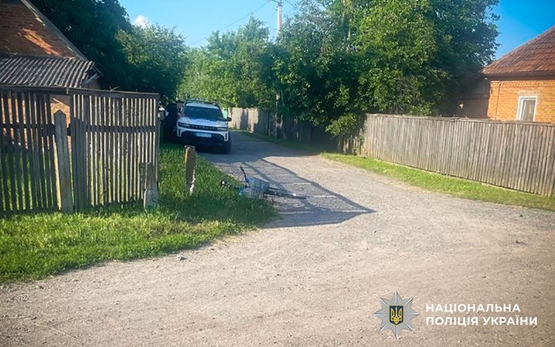 У Миргороді поліція встановлює обставини події, в якій постраждала велосипедистка