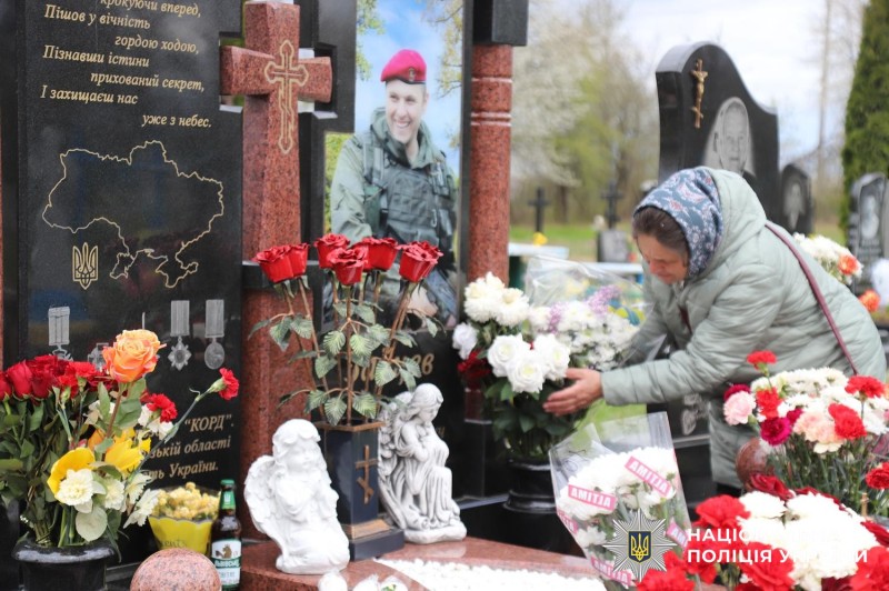 На Вінниччині вшанували пам’ять полковника поліції 40-річного Михайла Зайцева