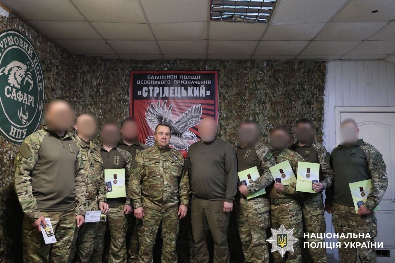 Керівник поліції Андрій Дуброва та особовий склад