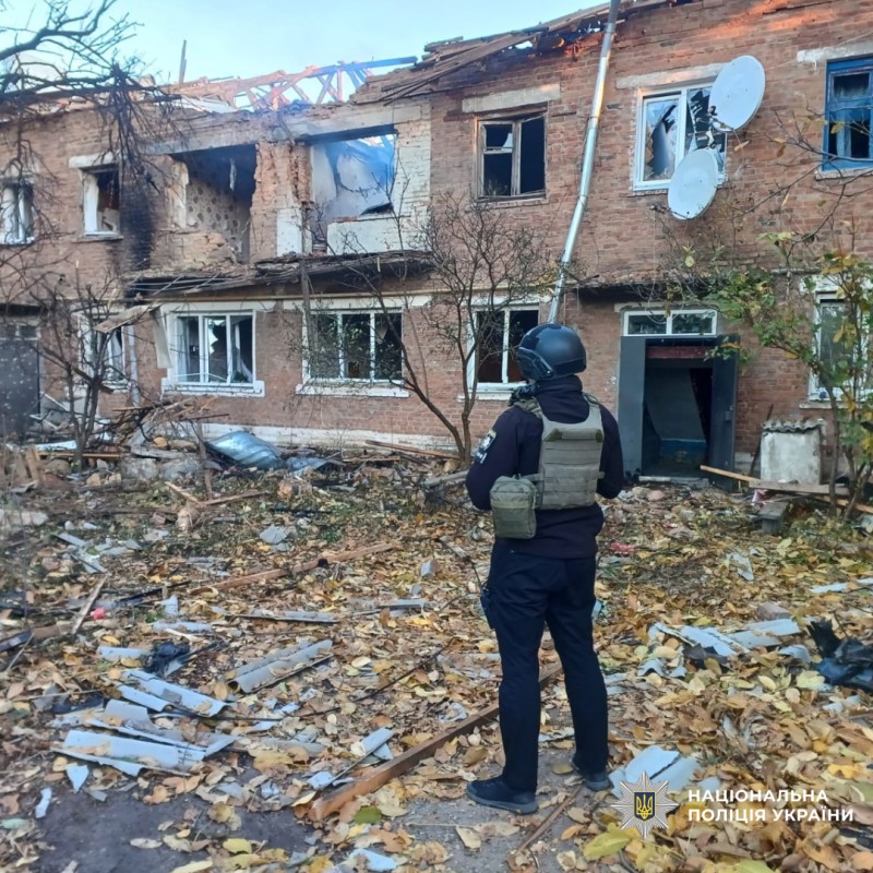 поліцейські документують наслідки воєнних злочинів військовослужбовців рф на Харківщині