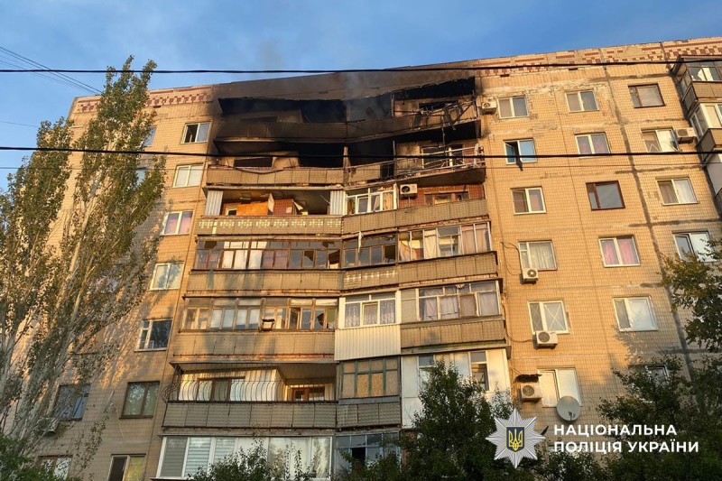 Пошкоджена багатоповерхівка