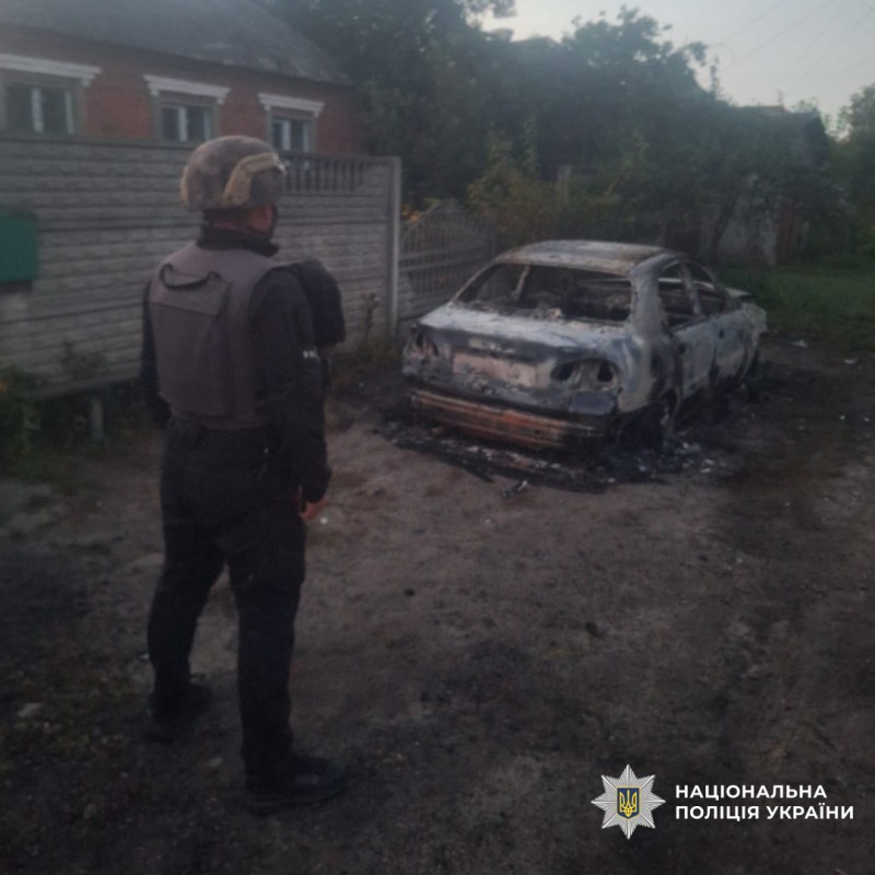 Поліцейські задокументували наслідки воєнних злочинів військових рф на Харківщині
