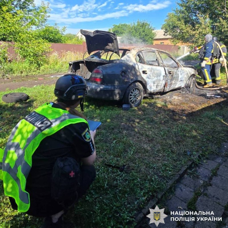 На фото наслідки ворожого обстрілу