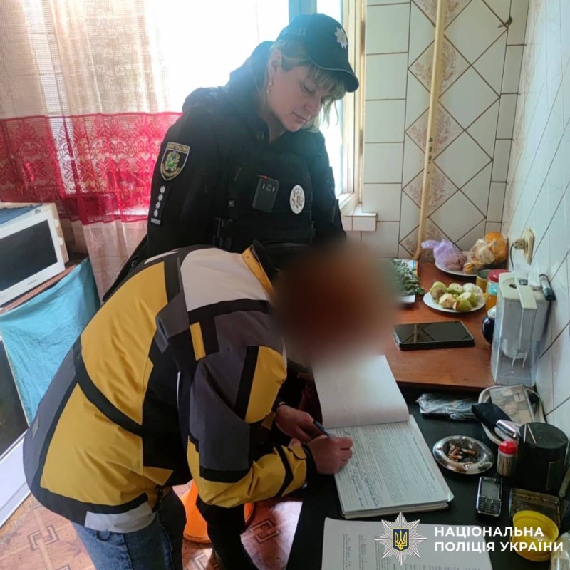 Погрози та образи: поліцейські Харкова припинили факт домашнього насильства