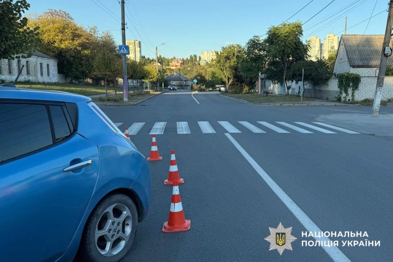 Авто на місці скоєння ДТП