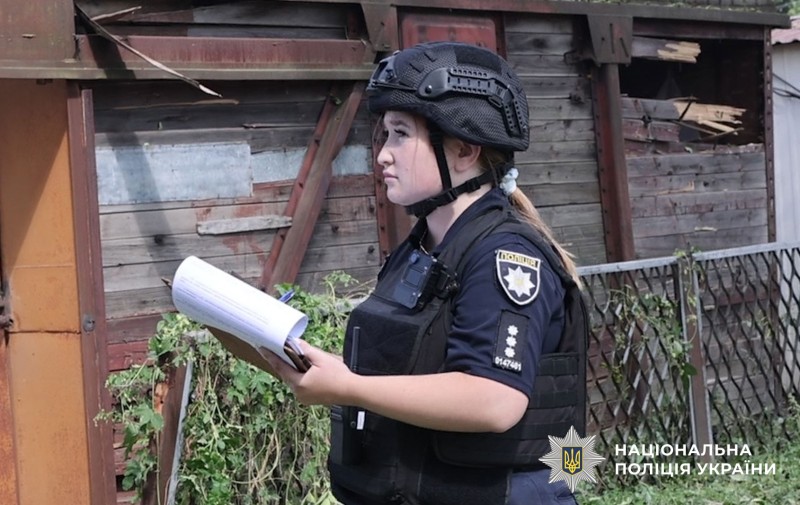 поліція працює на місці події