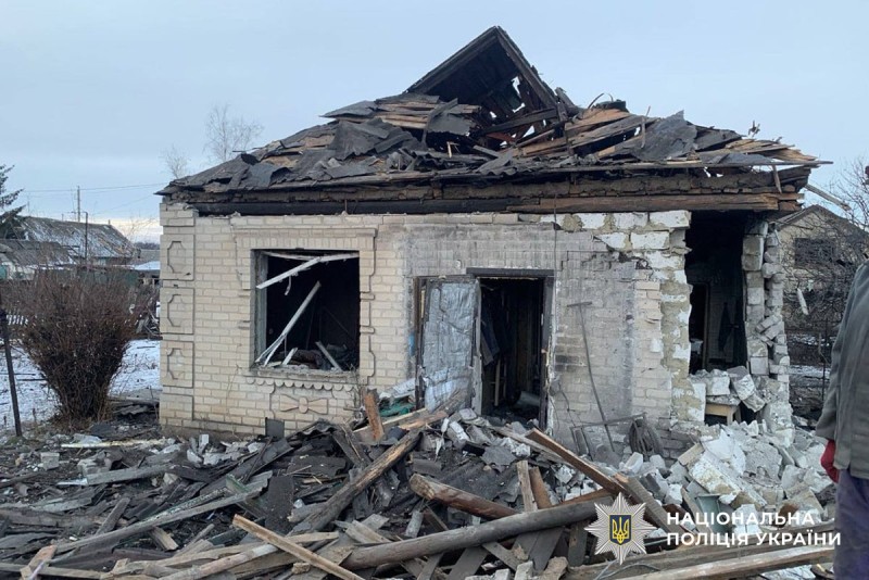 Зруйнований будинок