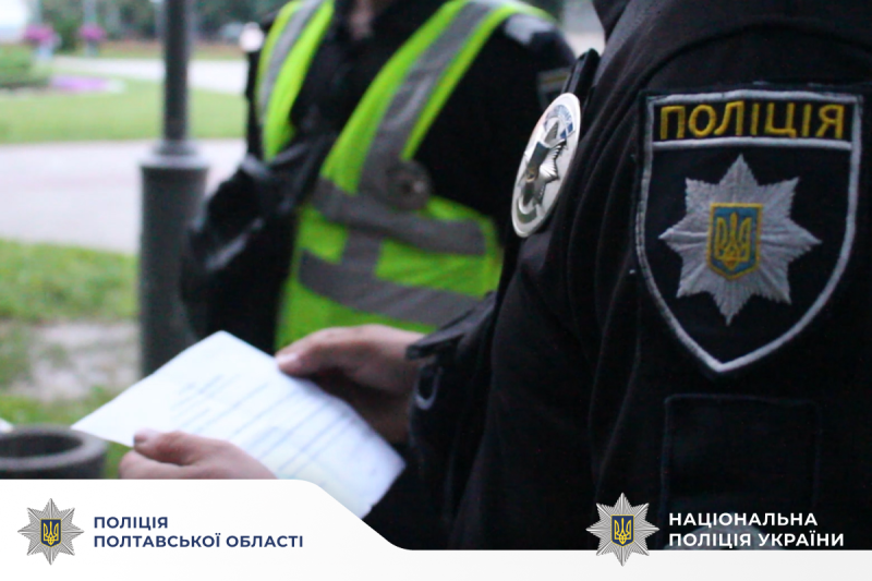Поліцейські перевірять документи