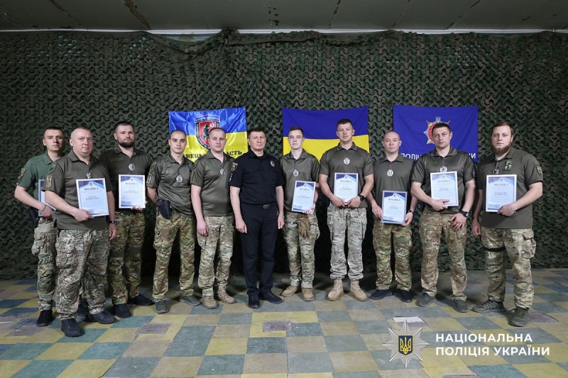 Нагородження вибухотехніків