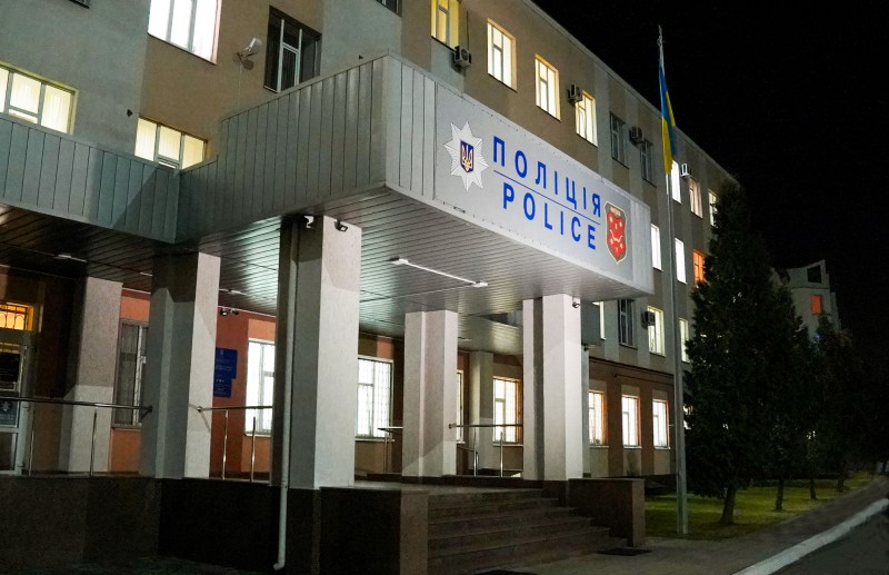 Фасад Полтавського РУП