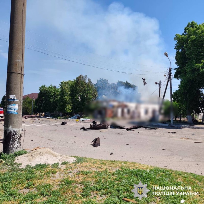 Троє людей отримали поранення від ворожих обстрілів по місту Балаклія: поліцейські Харківщини документують наслідки воєнних злочинів