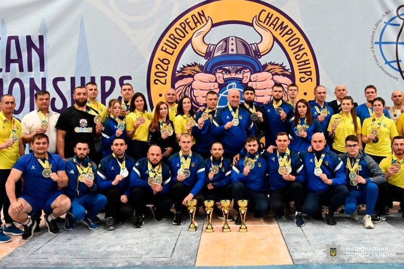 Харківський поліцейський Олександр Рибін підкорив міжнародний п'єдестал та встановив абсолютний рекорд змагань