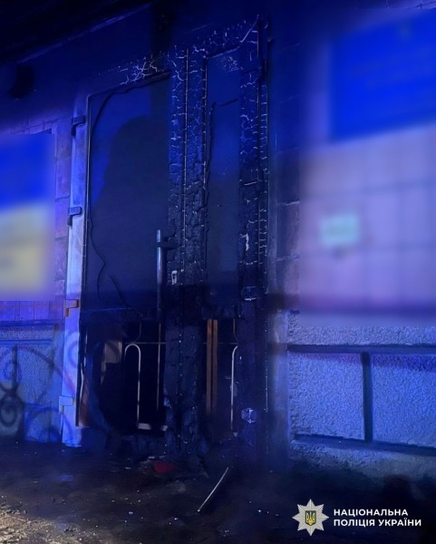 Двері, пошкодженні внаслідок термічної дії