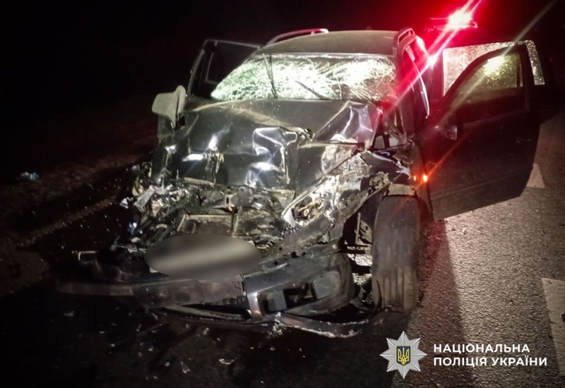 У ДТП на Полтавщині травмовано двоє дорослих та двоє дітей: поліція розпочала розслідування