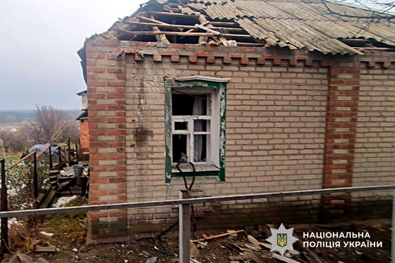 Пошкоджений будинок