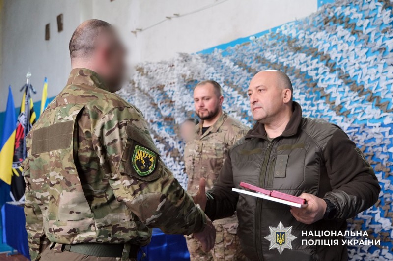 Нагородження поліцейських