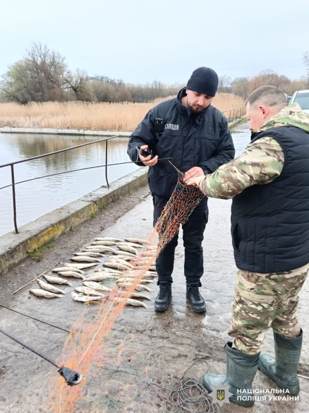 Документування факту незаконного вилову риби