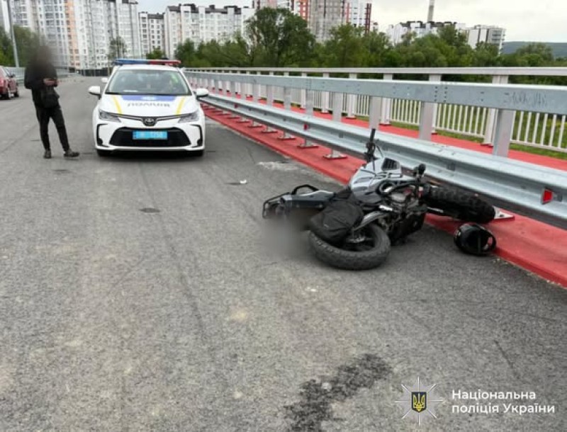 Унаслідок наїзду мотоцикла травмувалася малолітня дитина: поліція розпочала кримінальне провадження