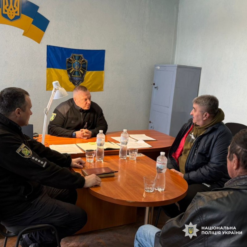 Поліція Нововодолажчини розширює співпрацю з ветеранською спільнотою