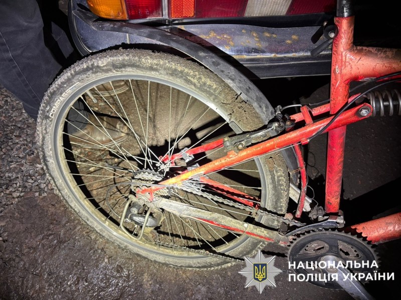 На фотографії зображено транспортні засоби, які є учасниками ДТП.