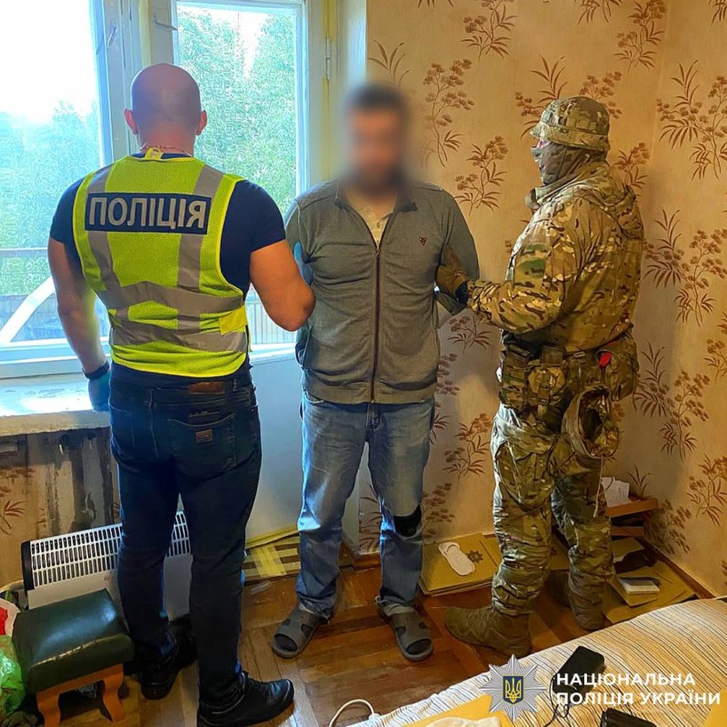 Поліція встановила та затримала підозрюваного у вбивстві військовослужбовця ТЦК та СП у Харкові