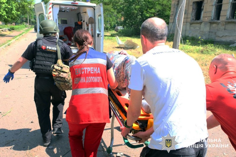 Наслідки обстрілу