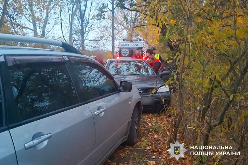 Автомобіль, в якому помер чоловік