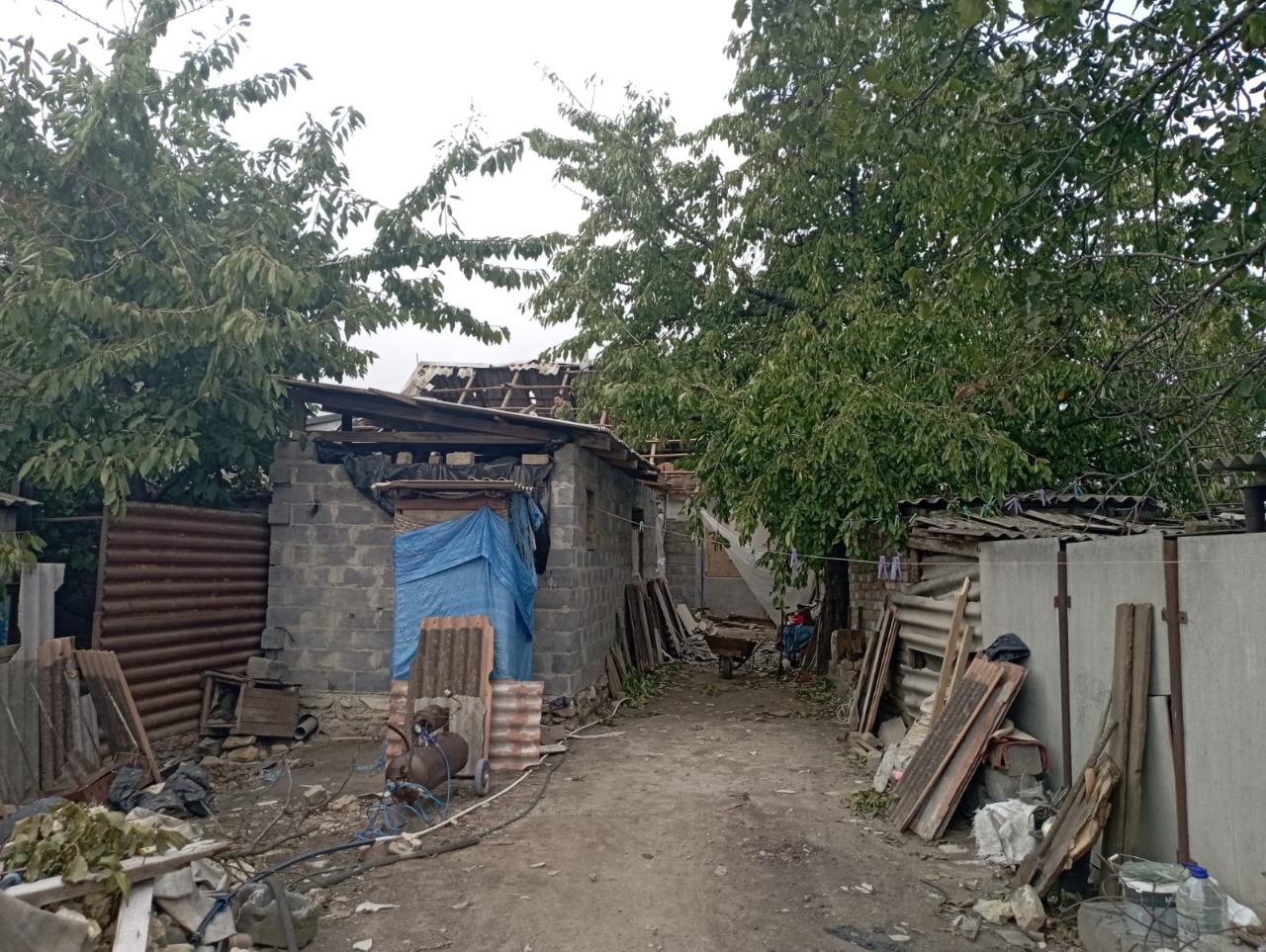 поліція документує наслідки обстрілів військами рф населених пунктів херсонщини