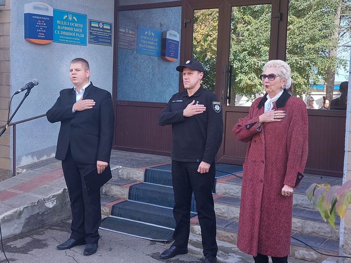 на чернігівщині запрацювали ще дві поліцейські станції у прилуцькому районі
