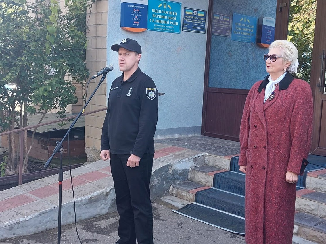 на чернігівщині запрацювали ще дві поліцейські станції у прилуцькому районі