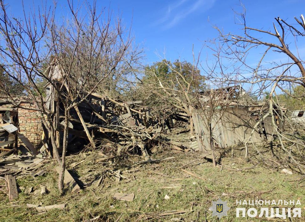 60 повідомлень про зруйновані оселі: поліція документує наслідки збройної агресії країни-терориста