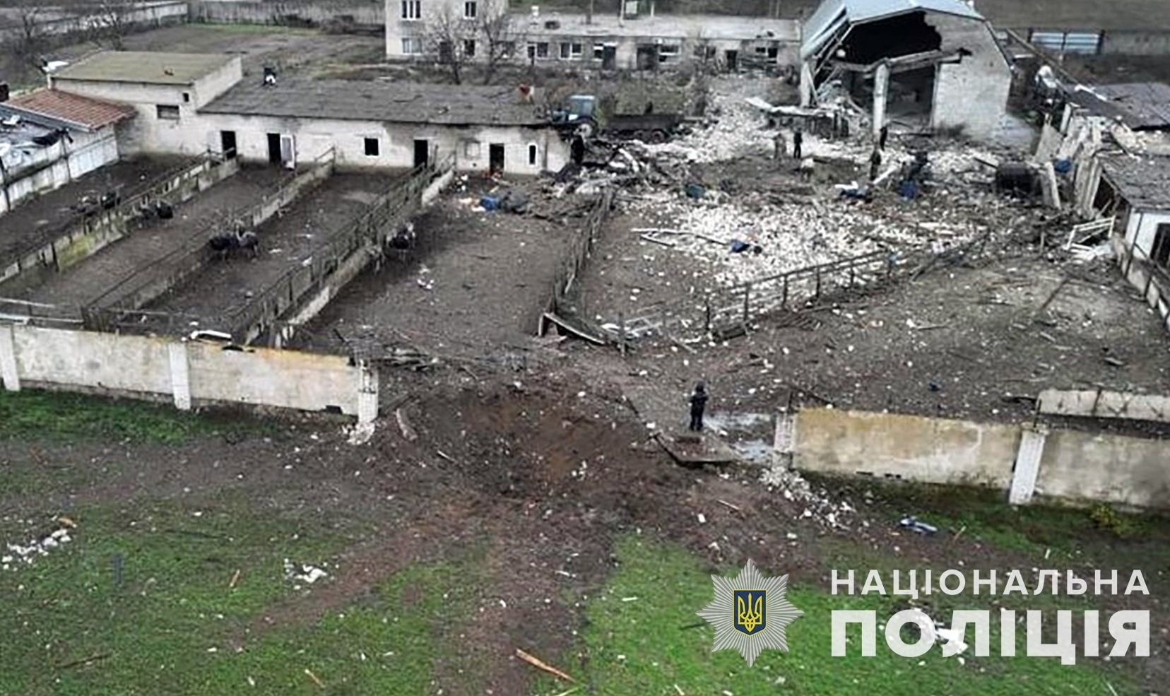 зруйнована агроферма, знищені оселі, обірвано людське життя - поліція задокументувала наслідки акту збройної агресії окупантів (відео)