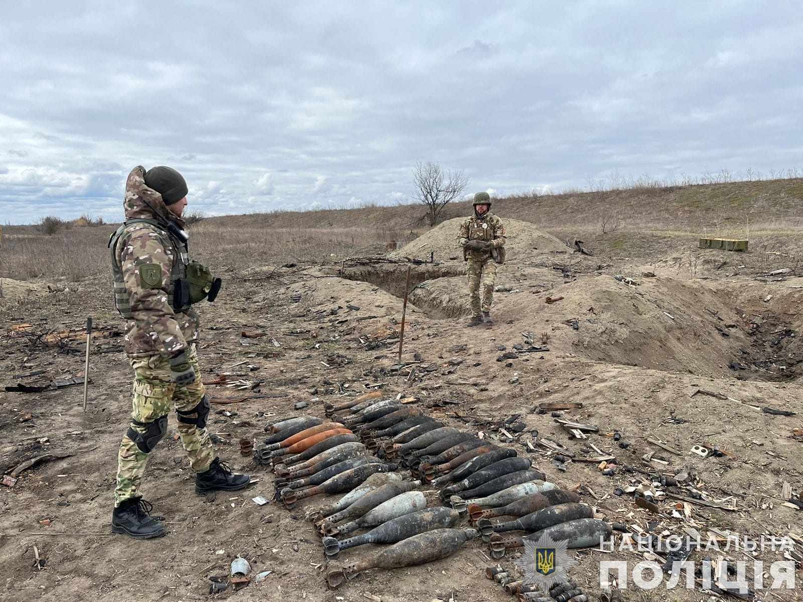 миколаївські вибухотехніки виявили заміновані ворожі позиції росвійськ на снігурівщині