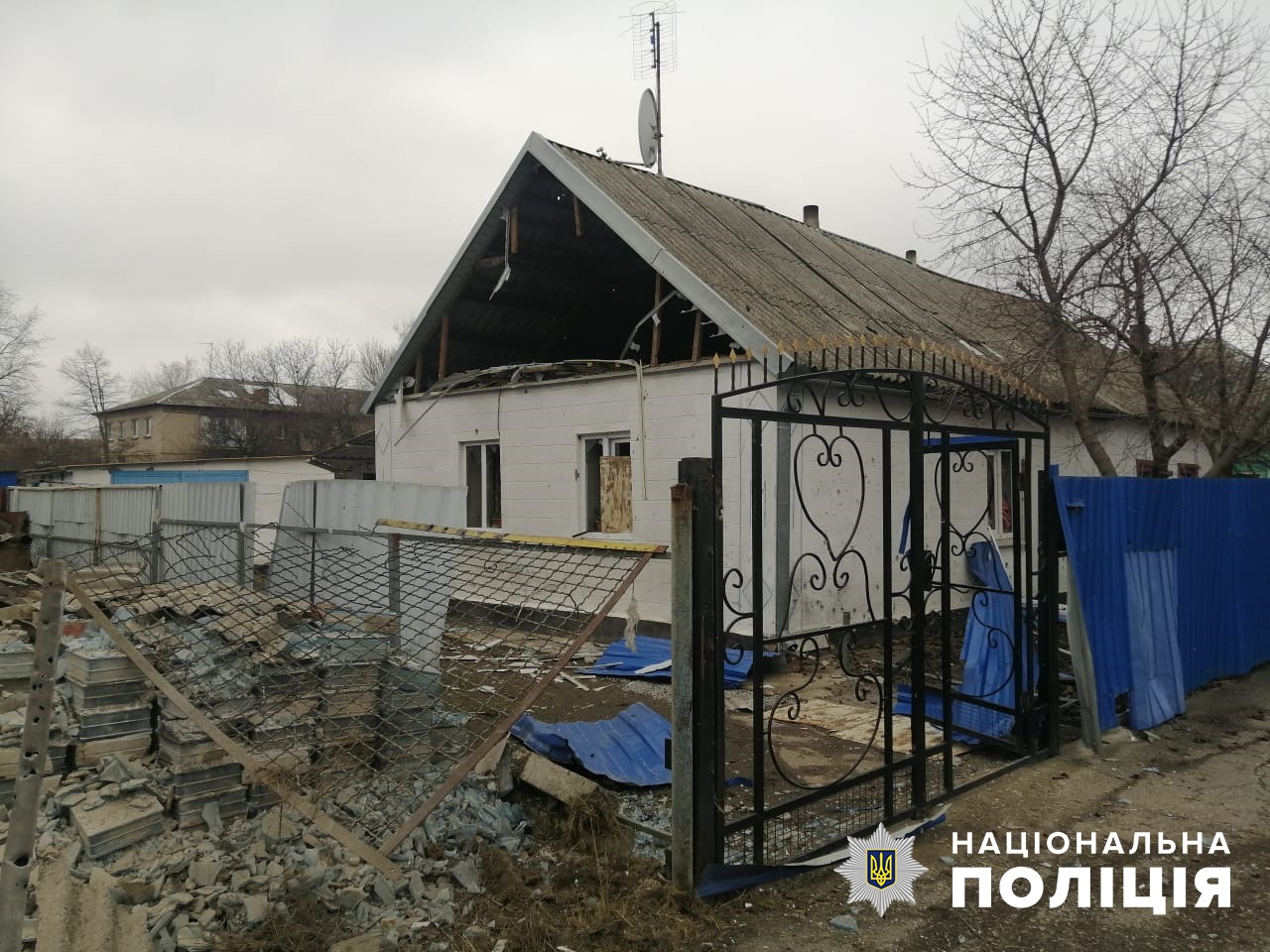 за три доби поліцейські зафіксували 240 ворожих ударів по території запорізької області