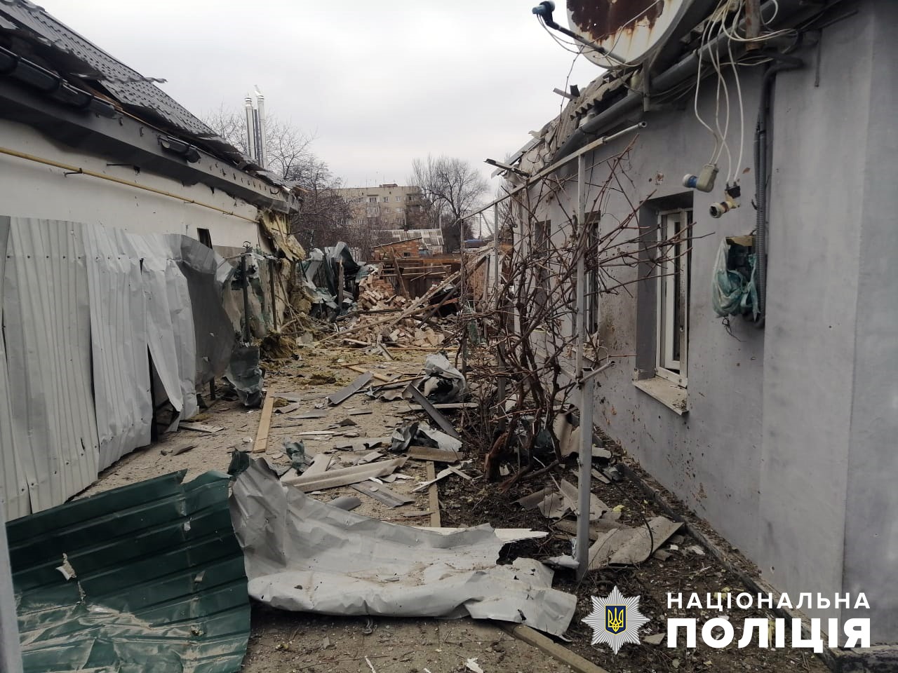 за три доби поліцейські зафіксували 240 ворожих ударів по території запорізької області